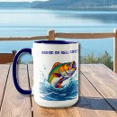 Recherche de pêcheur drôle tasses Océan