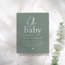 Recherche de sage green baby shower Minimaliste moderne
