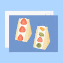 Recherche de sandwichs cartes postales Dessert