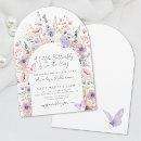 Recherche de pourpre en pastel invitations Mother to be