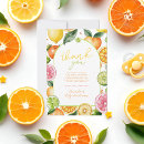 Recherche de fruit orange vœux cartes Baby shower d'été