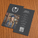 Recherche de name mini cartes visite Code qr