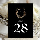 Recherche de vintage mariage table cartes Monogramme