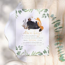 Recherche de hibou aquarelle invitations C'est un garçon