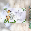 Recherche de triplets invitations Animaux
