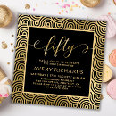Recherche de or noir invitations Cinquante