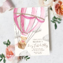 Recherche de bear balloon invitations Montgolfière