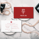 Recherche de mon etsy cartes visite Floral