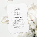 Zoek naar basis huwelijk uitnodigingen Elegant