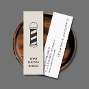 Recherche de barber pole cartes visite Professionnel