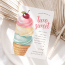 Recherche de de filles anniversaire invitations Deux douces
