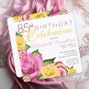 Recherche de anglais anniversaire invitations Rose