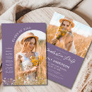Recherche de pourpre de fleur invitations Pour elle