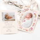 Recherche de pink faire part naissance Photo de nouveau né