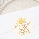 Recherche de soleil souriant autocollants Voici le fils