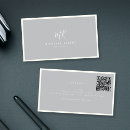 Zoek naar streepjescode visitekaartjes Elegant