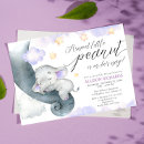 Recherche de éléphant baby shower invitations Petit cacahuète