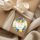 Recherche de ciao autocollants Baby shower au citron