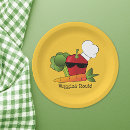 Recherche de chef assiettes en papier Jaune