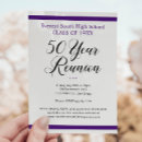 Recherche de 50 années invitations Minimaliste
