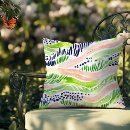 Recherche de design abstrait décoration coussins Rose