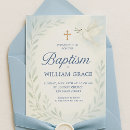 Recherche de baptême invitations Bleu