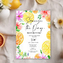 Recherche de agrumes baby shower invitations Aquarelle