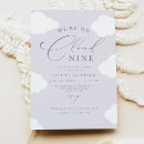 Recherche de clouds baby shower invitations Mother to be