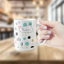 Recherche de motif des années 80 tasses Pour elle