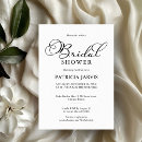 Recherche de polices noires invitations Bride
