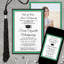 Recherche de vert et noir invitations Pour tous