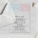 Recherche de modern gender reveal invitations Partie révélatrice de genre