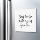 Recherche de de calligraphie magnets Inspirant