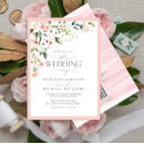 Recherche de peach mariage invitations Pastel