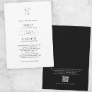 Recherche de logo de mariage invitations Simple