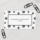 Recherche de animal print cartes visite Customer