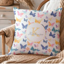 Recherche de papillons colorés coussins Pour enfants
