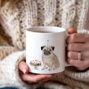 Zoek naar leuke pugs mokken Pug lover