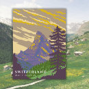 Recherche de aquarelle vintage cartes postales Vacances