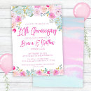 Recherche de mariage anniversaire invitations Fleurs
