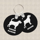 Recherche de canine porteclés Noir et blanc