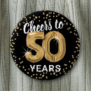 Recherche de 50 ans badges Élégant
