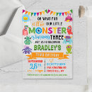 Zoek naar little monster uitnodigingen Monsters