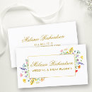 Recherche de fleurs oranges cartes visite Professionnel