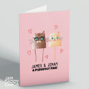 Recherche de de pair vœux cartes Chats