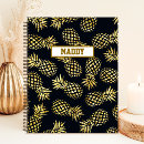 Recherche de ananas carnets Motif