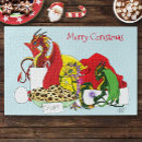 Recherche de dragon rouge puzzles Vert