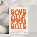 Recherche de groovy save the dates Rétro