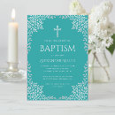 Recherche de bleu turquoise baptême invitations Sarcelle