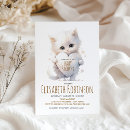 Recherche de kitten baby shower invitations Coeur
